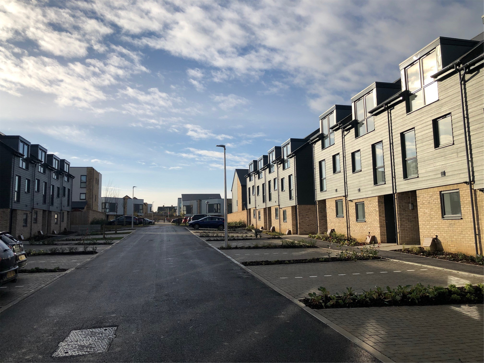 Image showing new three-bedroom houses for social rent in Rainham